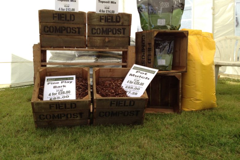 Field Compost products at Farmers Market