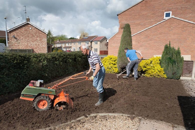 Lawn preparation